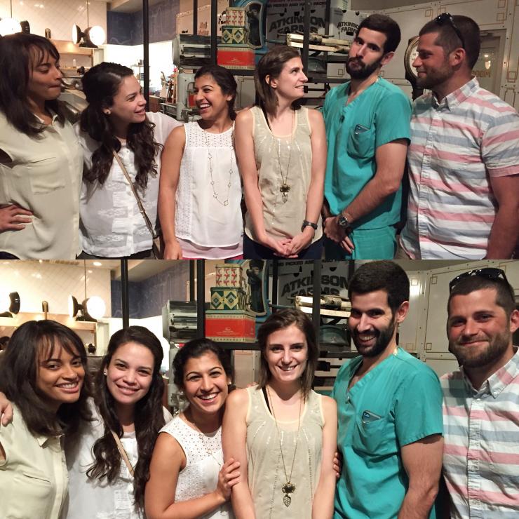 Our residents from our categorial and special programs track enjoy working and getting to know each other.