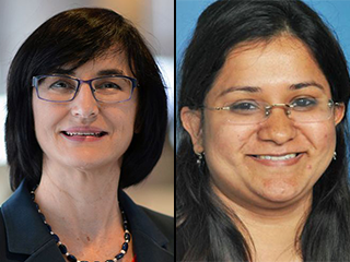 Dr. Ignatia B. Van den Veyver and Dr. Sangeetha Mahadevan.