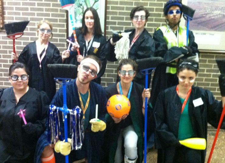 Med Peds Quidditch Team
