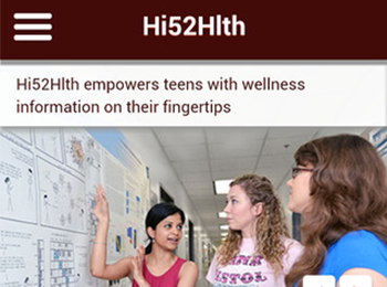 The Hi52hlth app builds on the efforts of the Teen Health Clinic to promote awareness among teens about sexual health.