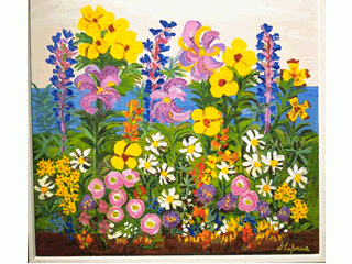 Painting by artist Mary Ellen Shipnes