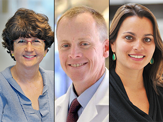 Dr. Sharon Plon, Dr. Will Parsons and Dr. Amy McGuire.