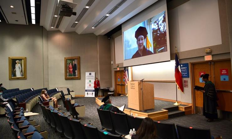 Graduation address offers what is inspirational 