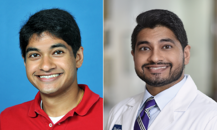 Dr, Sarkar in medical school and as a faculty member