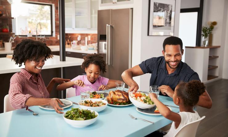 Family Eating