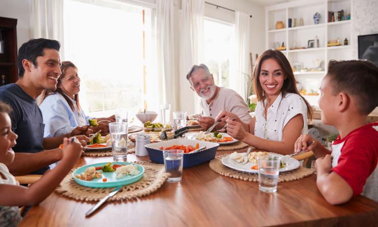 Family Eating