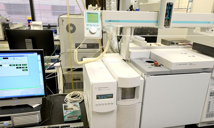 5975B/6890N Agilent GCMS system
