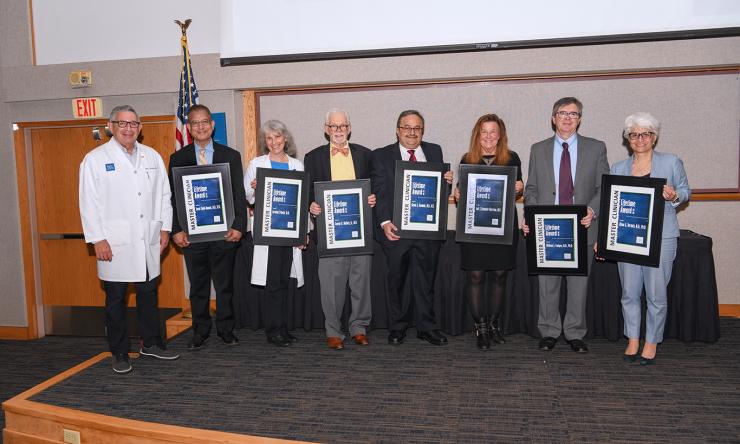 Master Clinician award winners for 2022