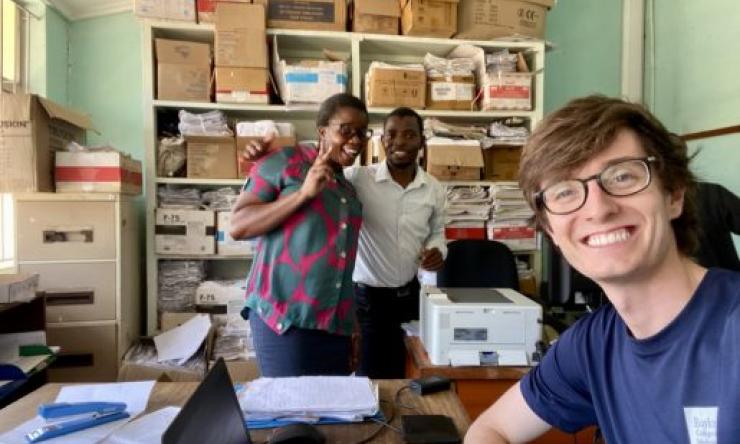 Dr. David Holmes in Malawi