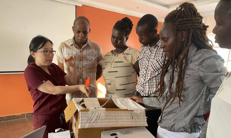 Dr. Yao Yang in Kenya