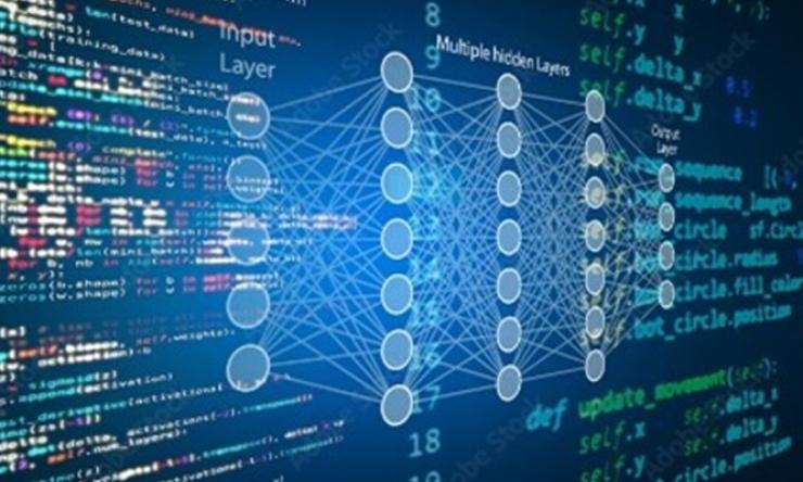 image of data on a screen