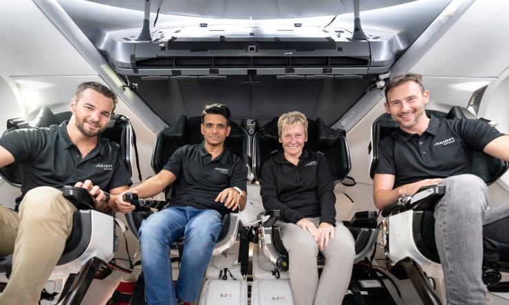 Axiom Mission 4 crew