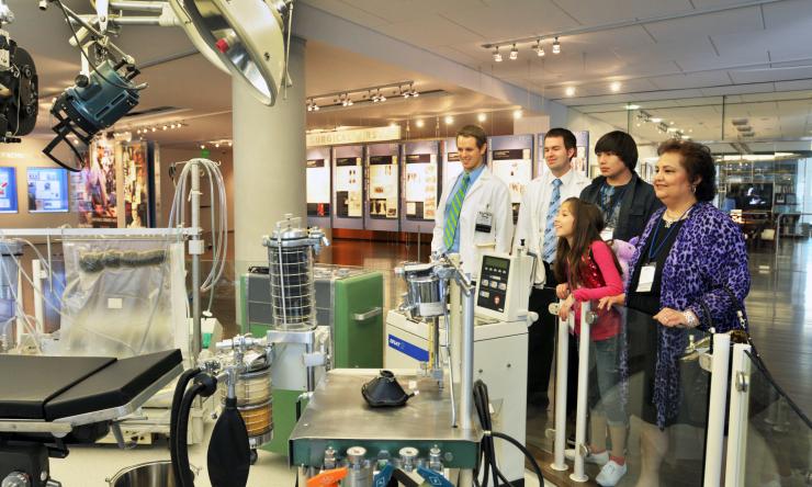 The Michael E. DeBakey Library and Museum at Baylor College of Medicine.