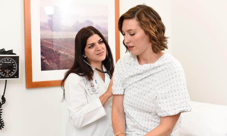 Dr. Julie Nangia with the Smith Breast Care Center.