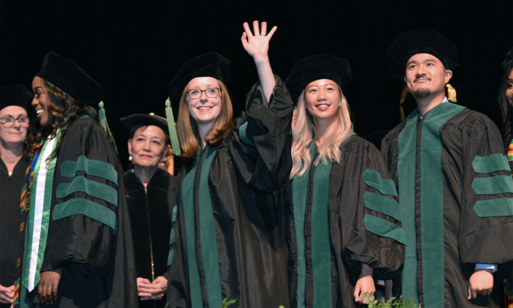 Baylor College of Medicine’s 2019 Commencement was held Tuesday, May 28, marking the graduation of 158 students from the School of Medicine and 103 from the Graduate School of Biomedical Sciences.