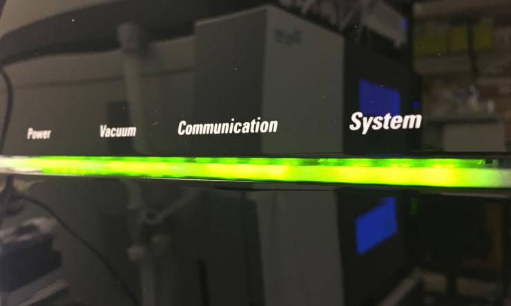 A sentence that describes the image or highlight something about the lab research.