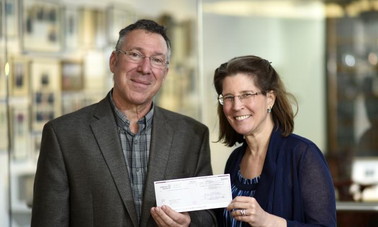 Richard Elbein, CEO, Alzheimer’s Association Houston & Southeast Texas Chapter and Dr. Joanna Jankowsky, associate professor of neuroscience at Baylor College of Medicine.