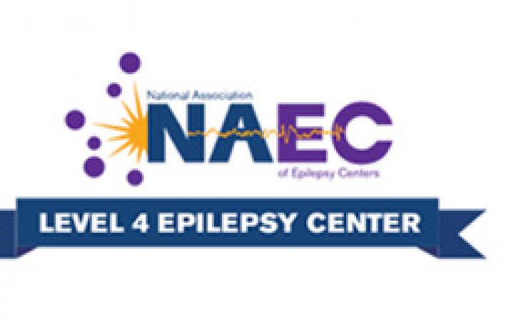 NAEC Level 4 Epilepsy Center badge