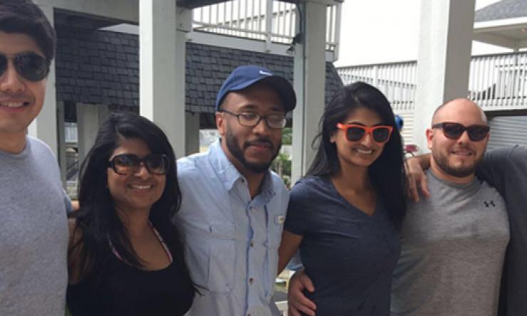 Third Year Residents at the Residents' Retreat 2016