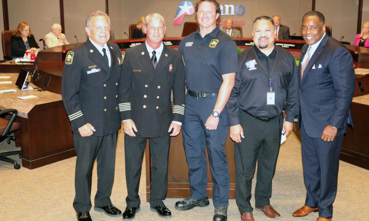 Plano City Council Recognition of Plano Fire and Rescue
