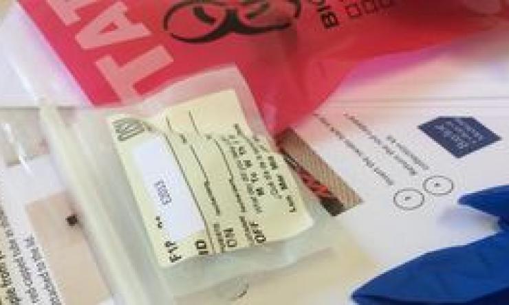 Image of research supplies for the Hurricane Harvey study taken by the Houston Chronicle