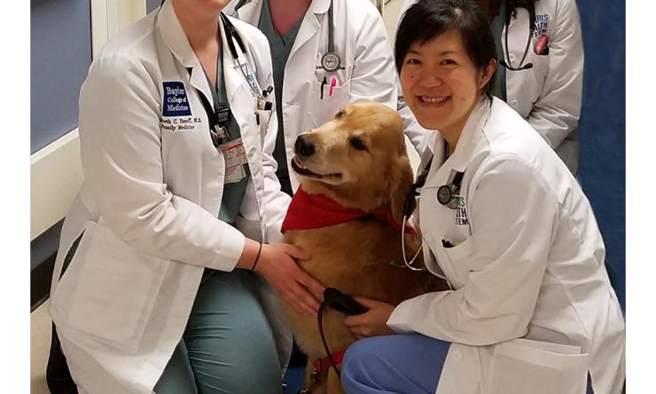 Family Medicine Residents with Service Dog 2018