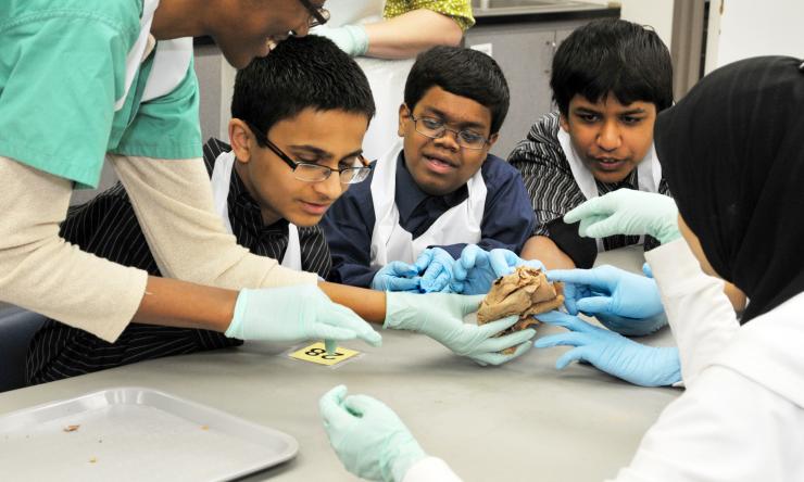 Saturday Morning Science students